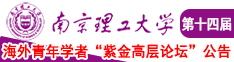 我想看大鸡巴操美女视频南京理工大学第十四届海外青年学者紫金论坛诚邀海内外英才！